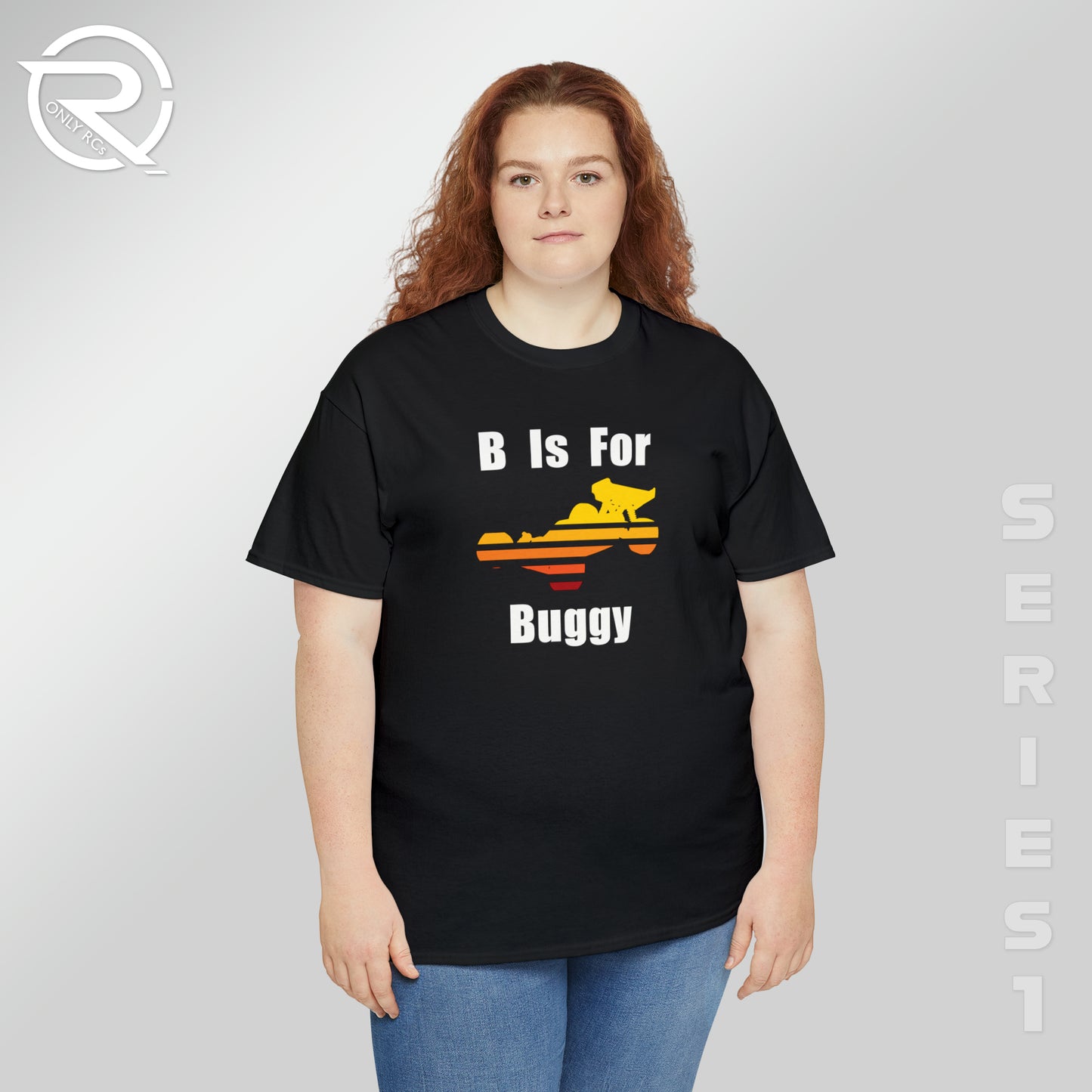 OnlyRCs - B Is For Buggy Heavy Cotton Tee - Series 1