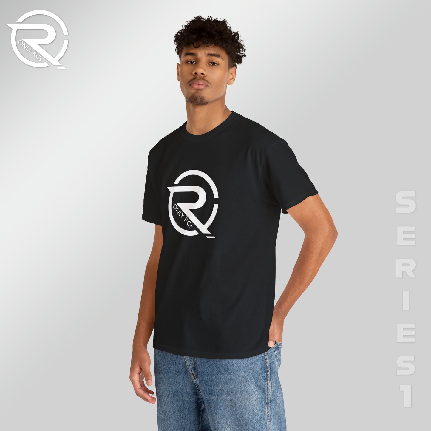 OnlyRCs - OnlyRCs Logo Front and Back Unisex Heavy Cotton Tee - Series 1