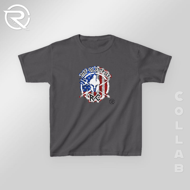 Mt. Olympus Kids Patriotic Heavy Cotton Tee - Collaboration