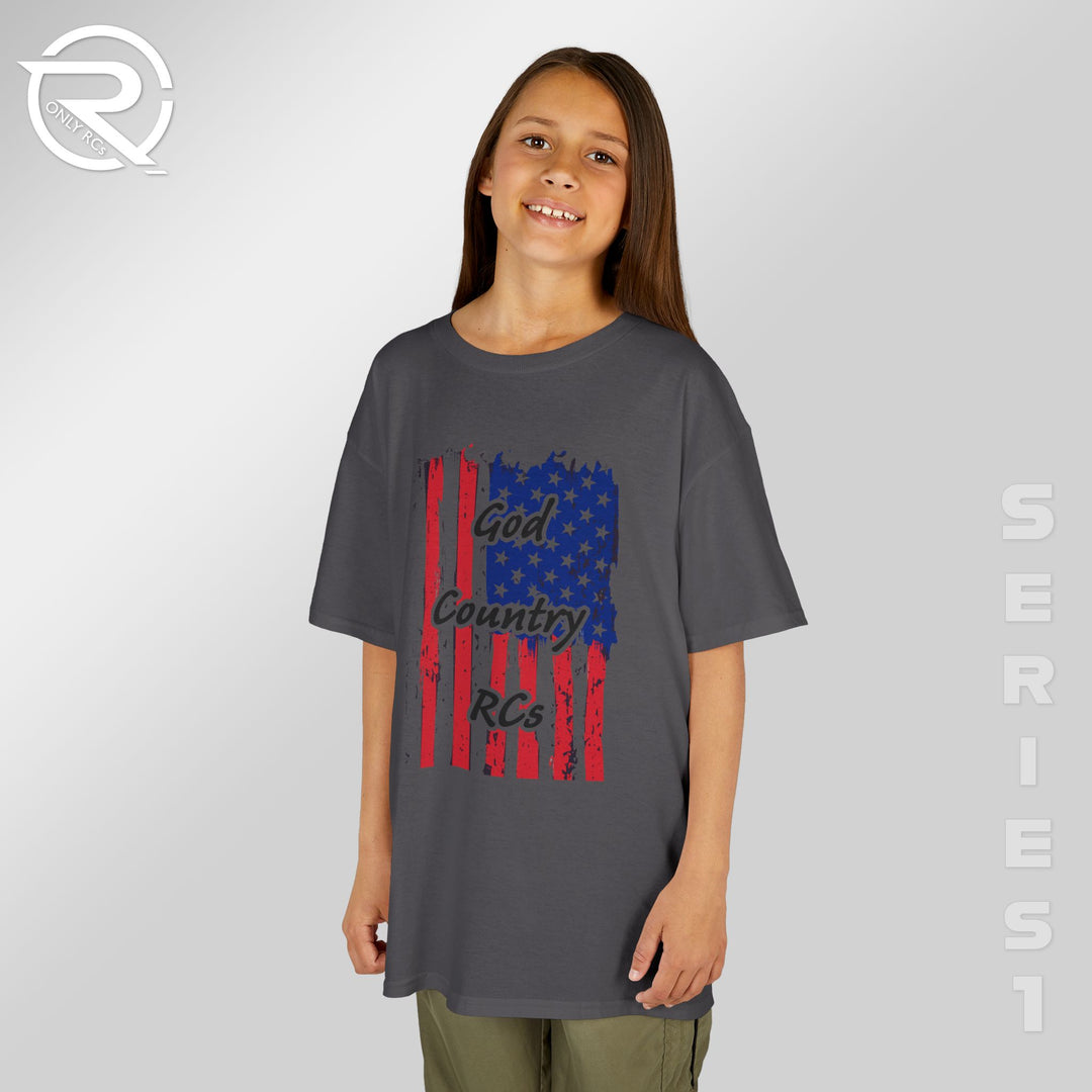 OnlyRCs - God Country RCs Youth Unisex Heavy Cotton Tee - Series 1