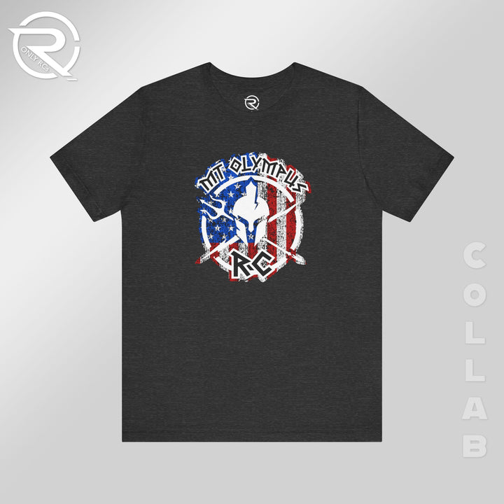 OnlyRCs - Mt. Olympus Patriotic Graphic Tee - Jersey Short Sleeve Collaboration