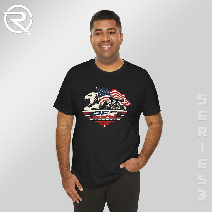 250th Anniversary Patriotic RC Racing T-Shirt