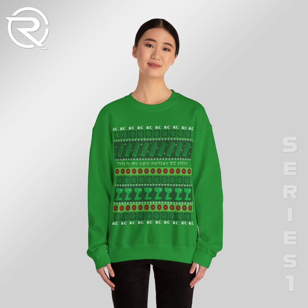 OnlyRCs - Ugly Holiday RC Unisex Heavy Blend™ Crewneck Sweatshirt - Series 1