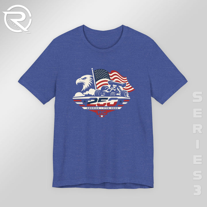 250th Anniversary Patriotic RC Racing T-Shirt
