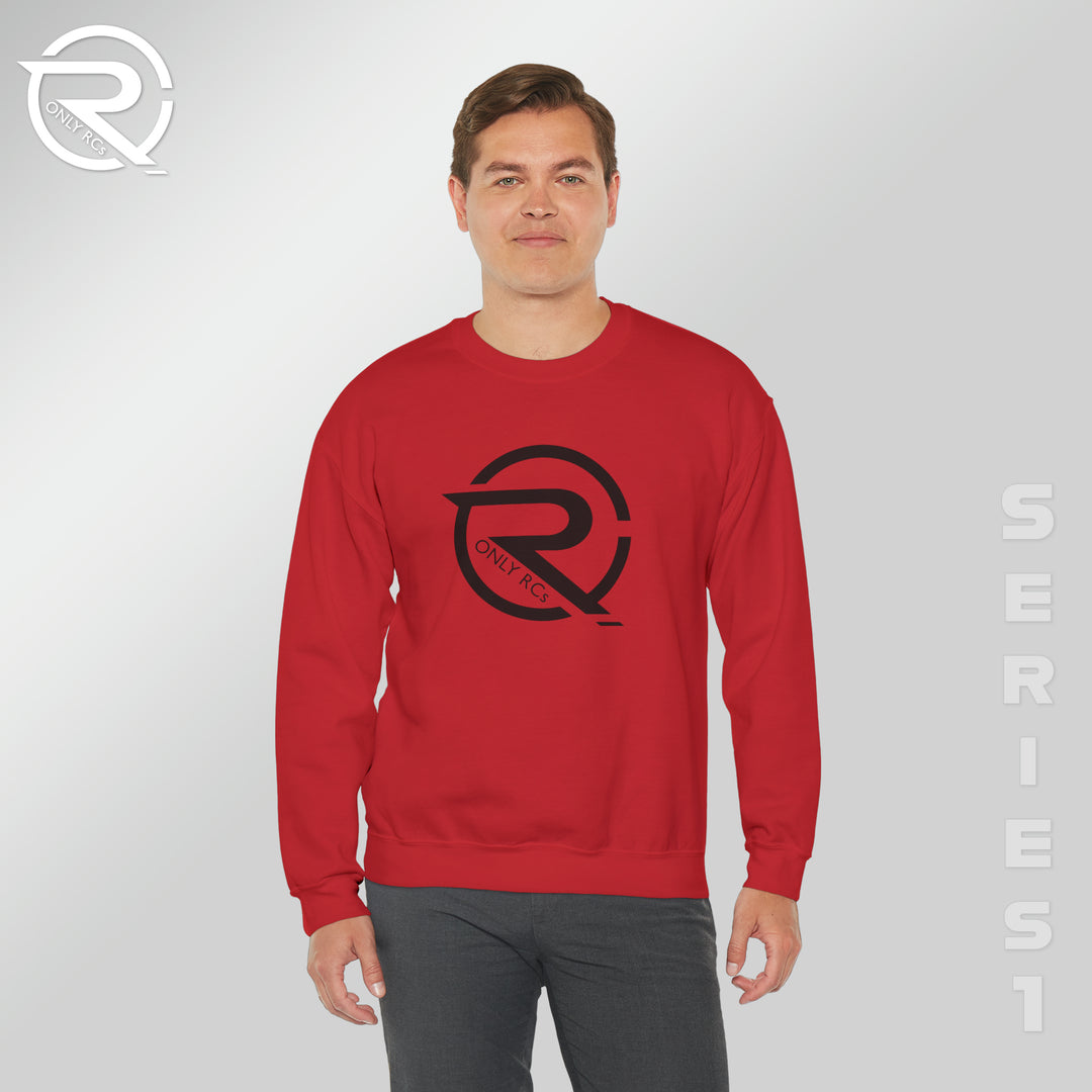 OnlyRCs - OnlyRCs Logo Front and Back Unisex Heavy Blend™ Crewneck Sweatshirt - Series 1