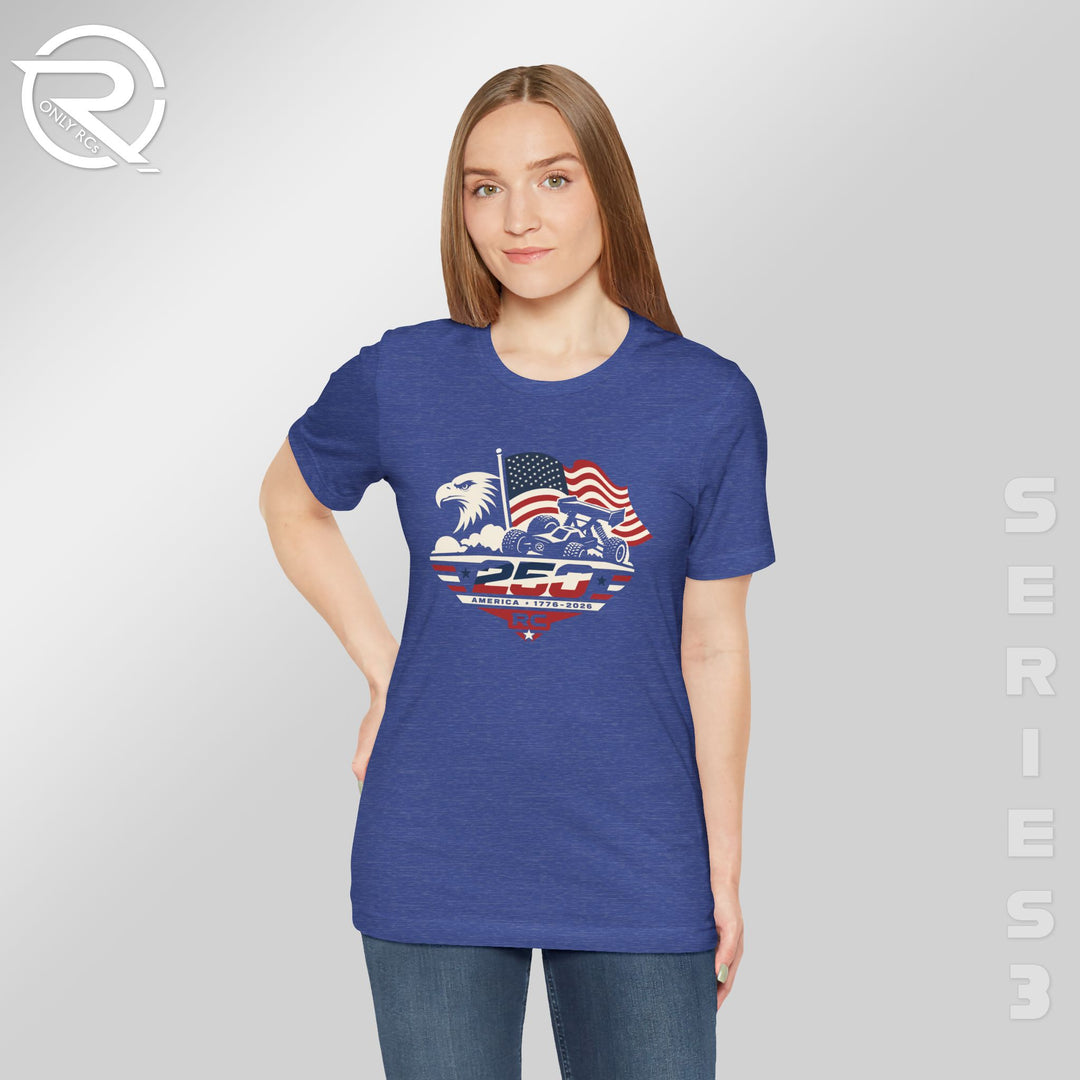250th Anniversary Patriotic RC Racing T-Shirt