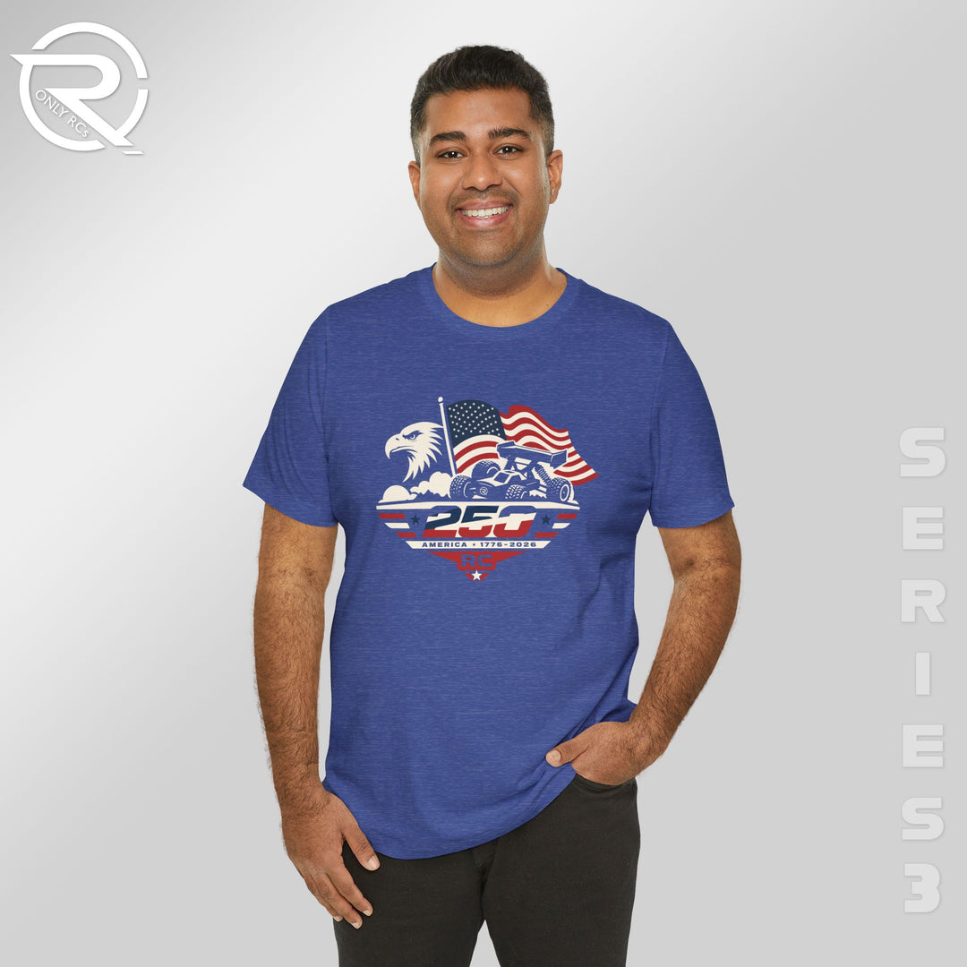 250th Anniversary Patriotic RC Racing T-Shirt
