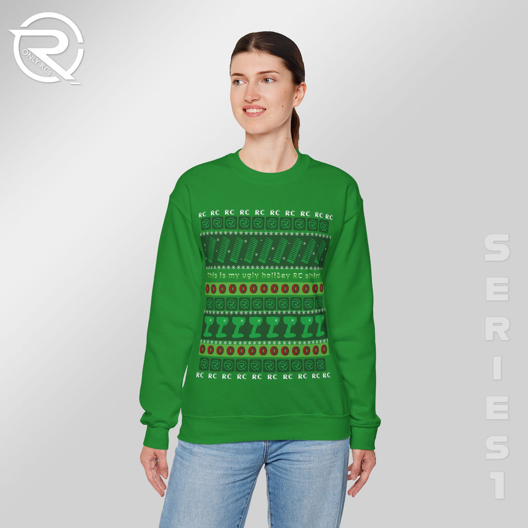 OnlyRCs - Ugly Holiday RC Unisex Heavy Blend™ Crewneck Sweatshirt - Series 1