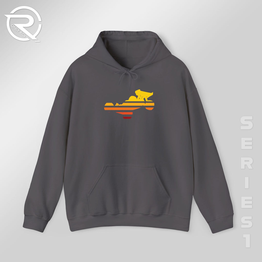 OnlyRCs - Sunset Fade Buggy Unisex Heavy Blend™ Hooded Sweatshirt - Series 1