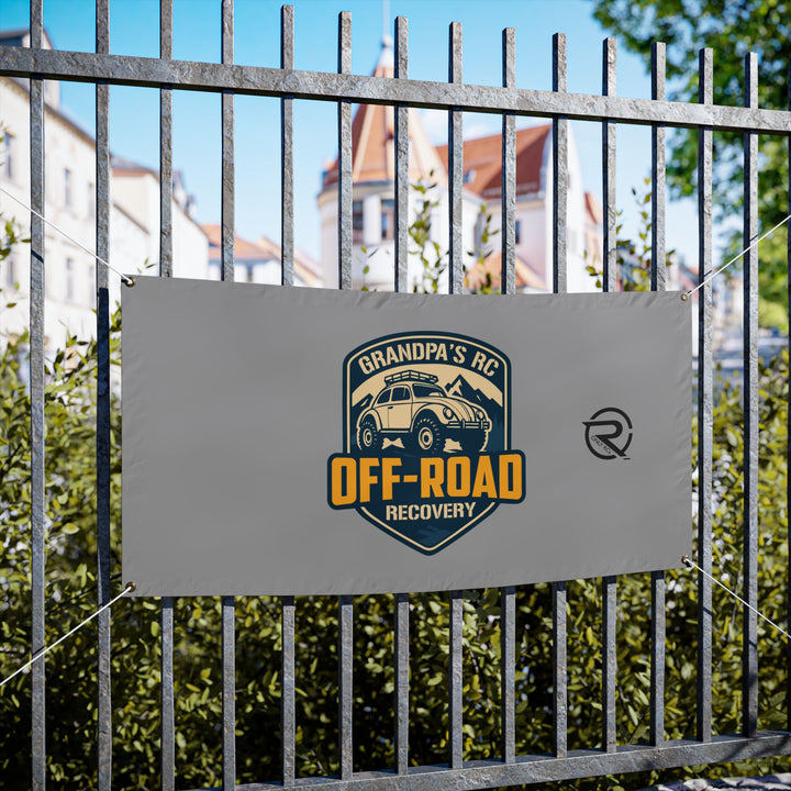 OnlyRCs - Grandpa's RC Recovery Vinyl Banner - Collaboration