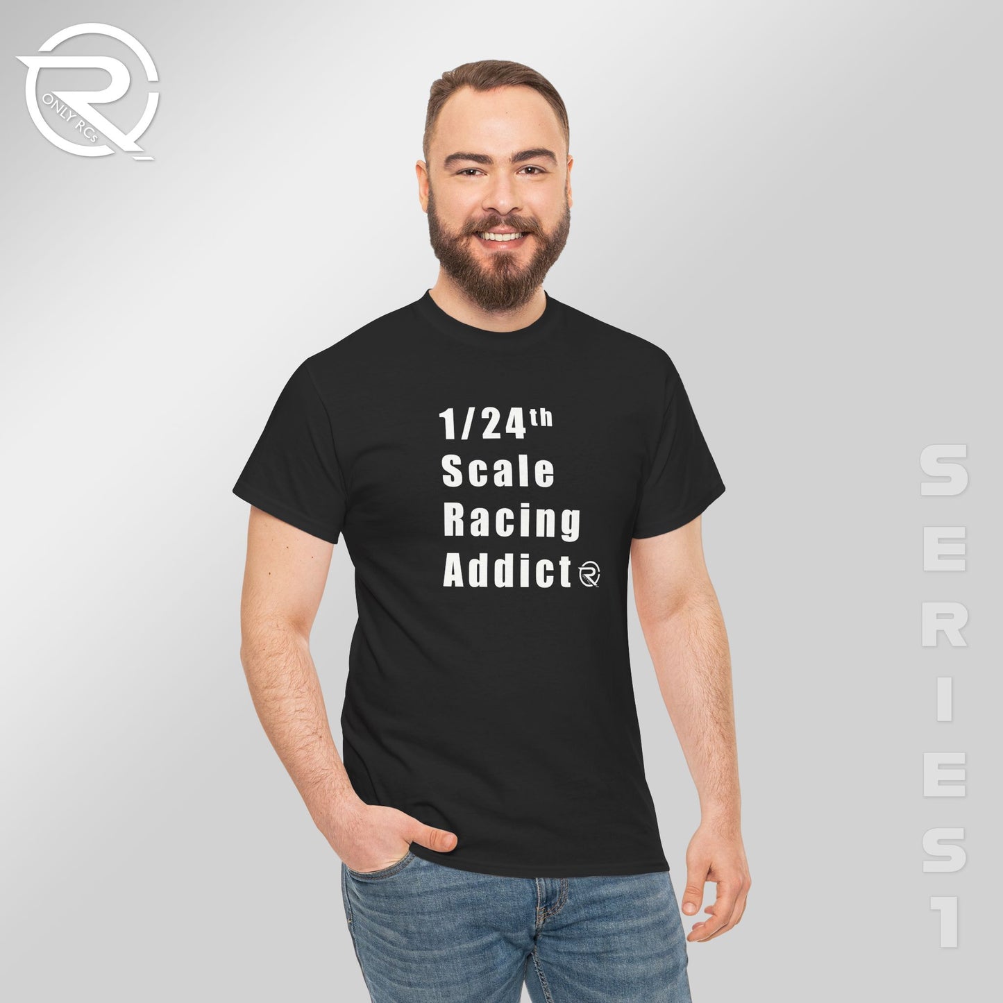 OnlyRCs - 1/24th Scale Racing Addict Heavy Cotton Tee - Series 1