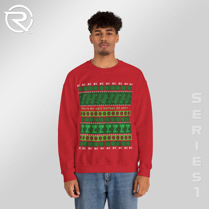 OnlyRCs - Ugly Holiday RC Unisex Heavy Blend™ Crewneck Sweatshirt - Series 1