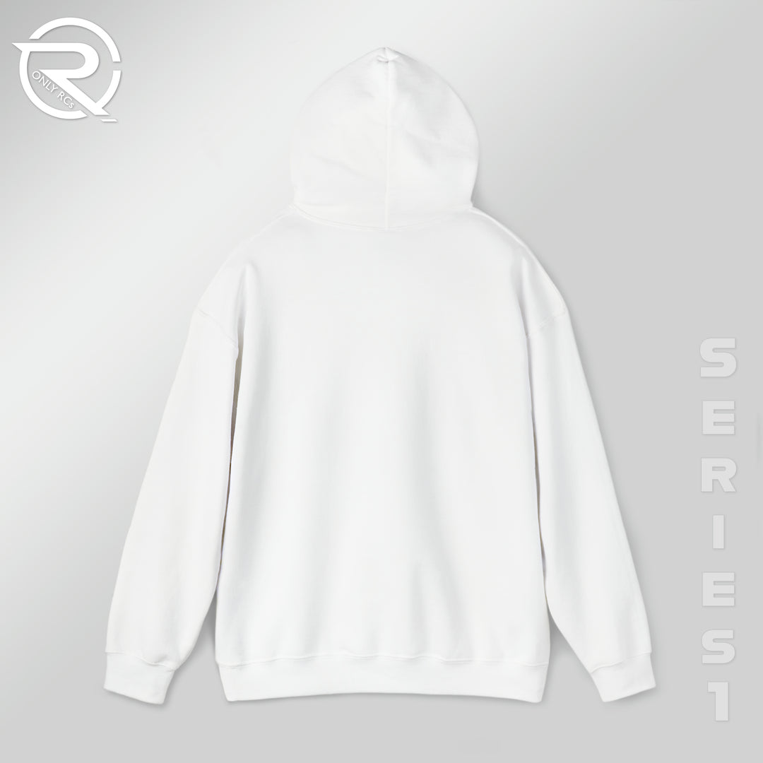 OnlyRCs - Sunset Fade Buggy Pink to Purple Silhouette Unisex Heavy Blend™ Hooded Sweatshirt - Series 1