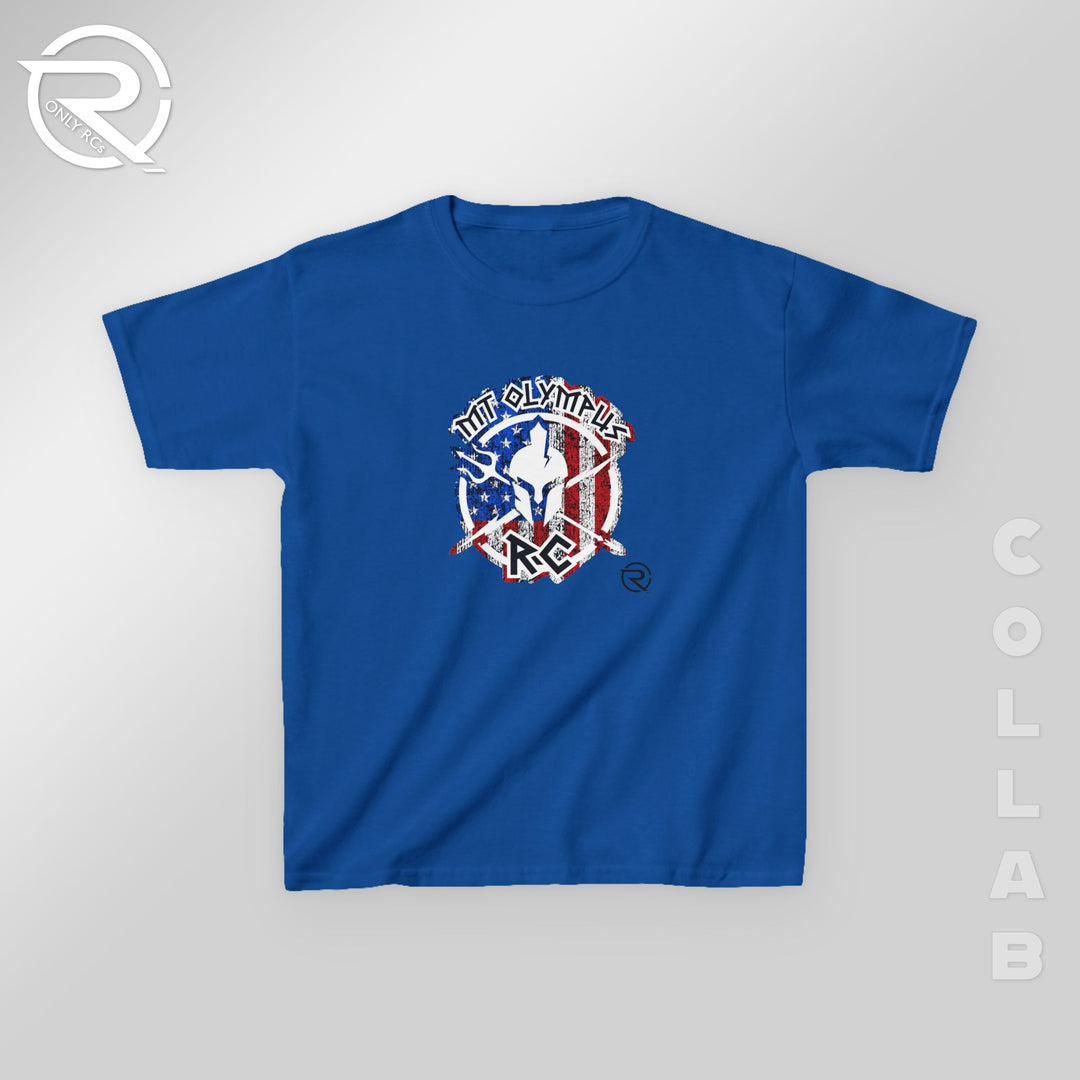 Mt. Olympus Kids Patriotic Heavy Cotton Tee - Collaboration