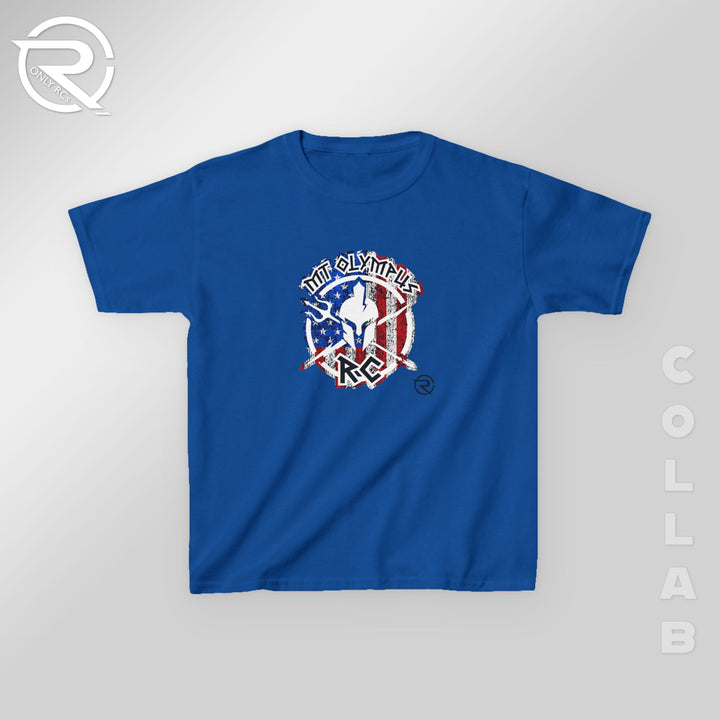 Mt. Olympus Kids Patriotic Heavy Cotton Tee - Collaboration