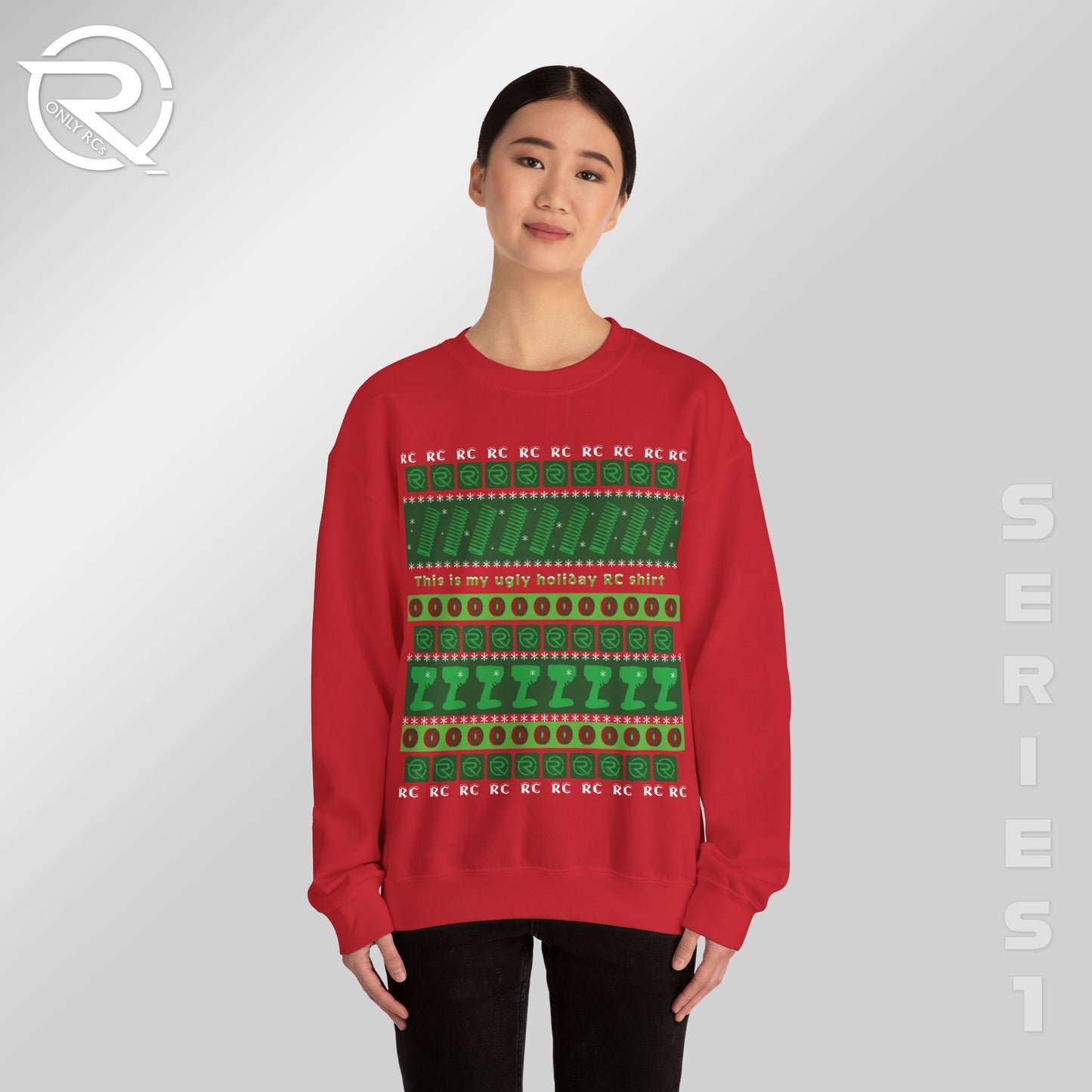 OnlyRCs - Ugly Holiday RC Unisex Heavy Blend™ Crewneck Sweatshirt - Series 1