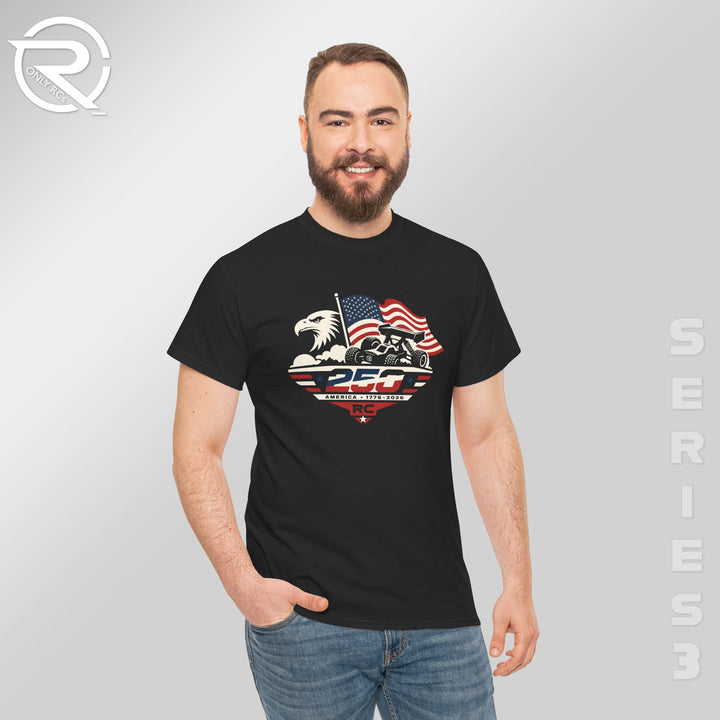 250th Anniversary Patriotic RC Racing Gildan T-Shirt