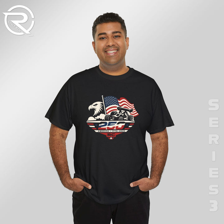 250th Anniversary Patriotic RC Racing Gildan T-Shirt