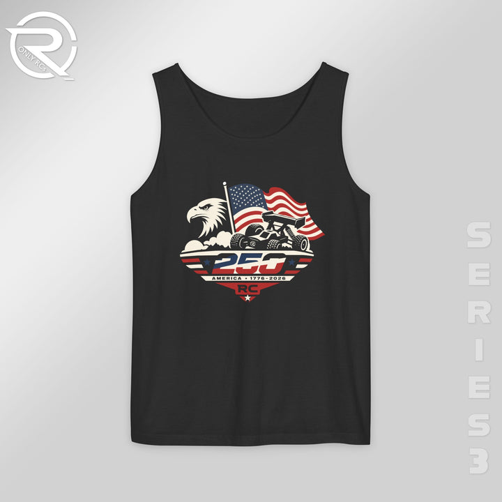 250th Anniversary Patriotic RC Racing Tank Top