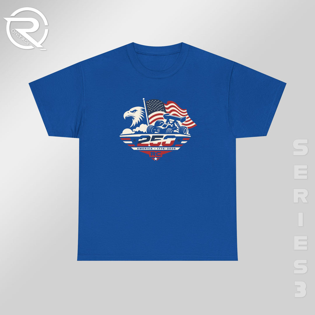 250th Anniversary Patriotic RC Racing Gildan T-Shirt