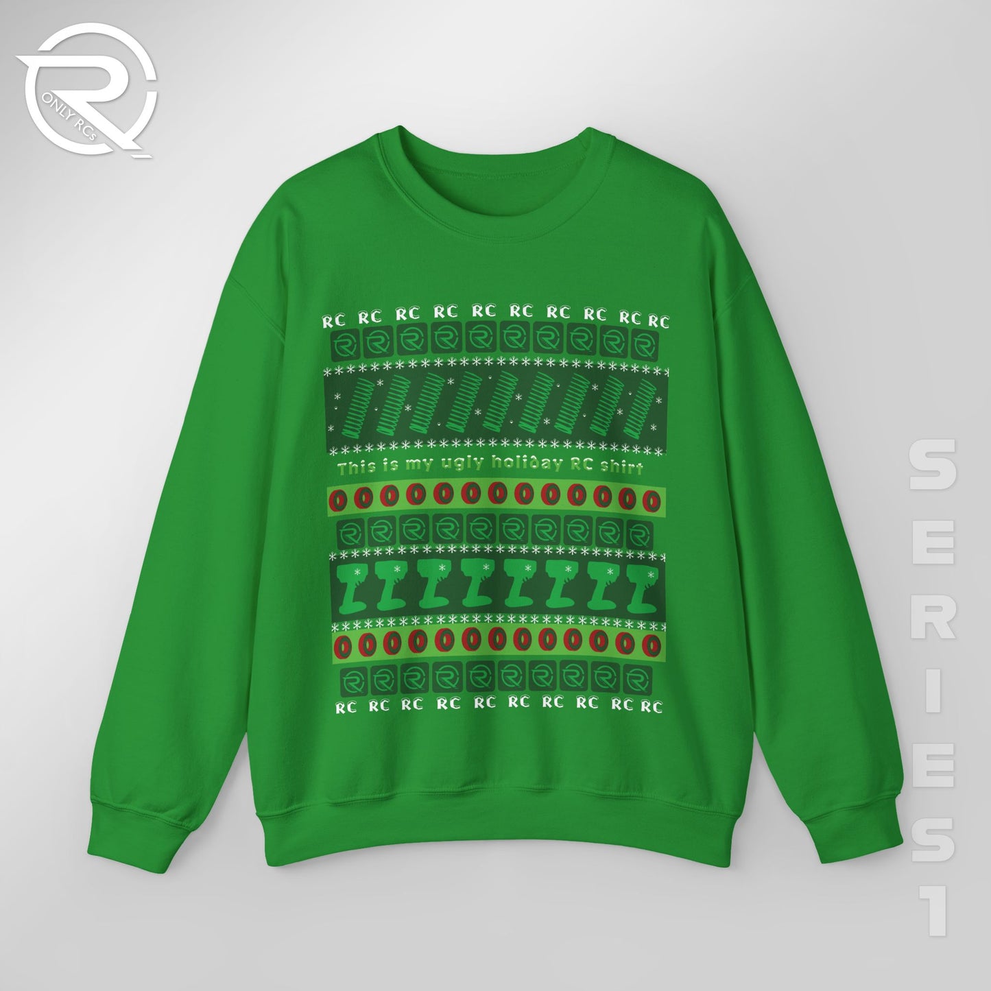 OnlyRCs - Ugly Holiday RC Unisex Heavy Blend™ Crewneck Sweatshirt - Series 1