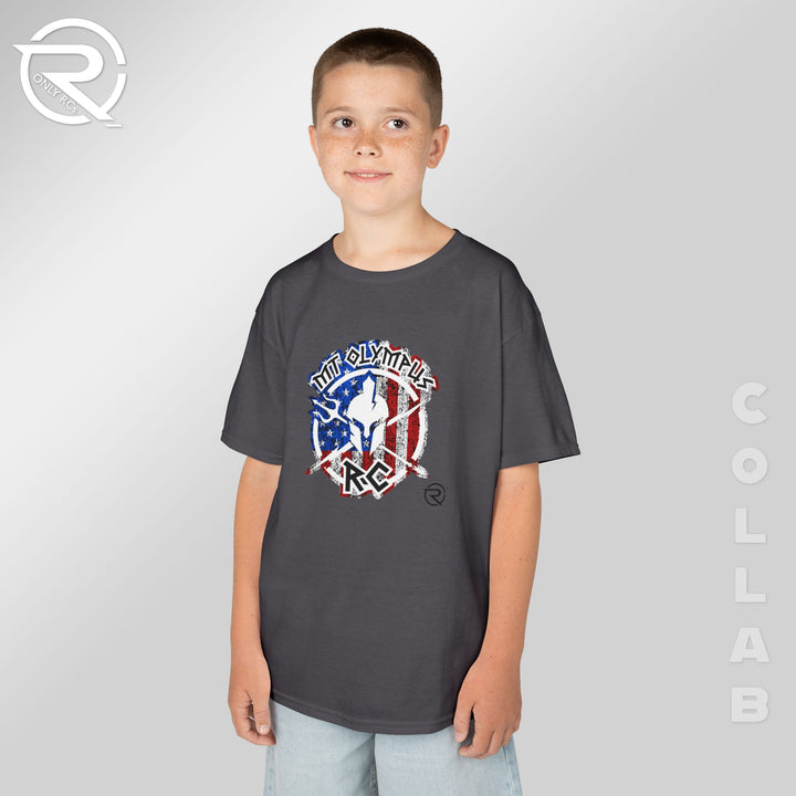Mt. Olympus Kids Patriotic Heavy Cotton Tee - Collaboration