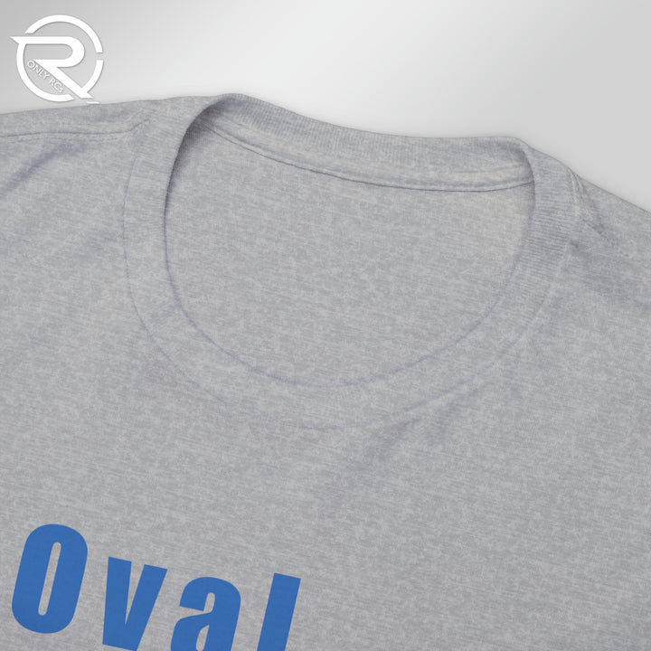 OnlyRCs - Oval Racing Addict Blue Heavy Cotton Tee - Series 1