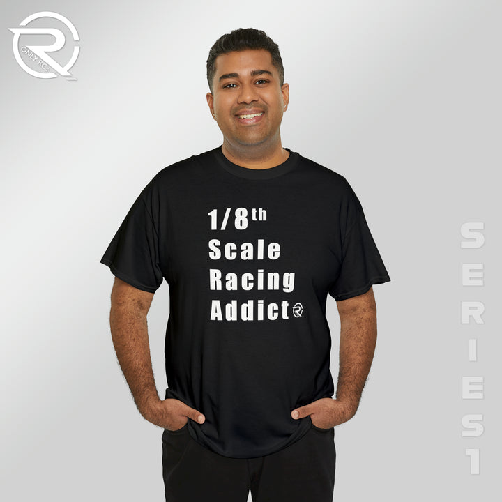 OnlyRCs - 1/8th Scale Racing Addict Heavy Cotton Tee - Series 1