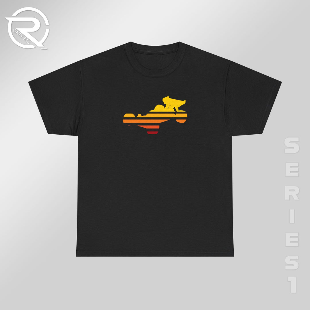 OnlyRCs - Buggy Sunset Fade Heavy Cotton Tee - Series 1