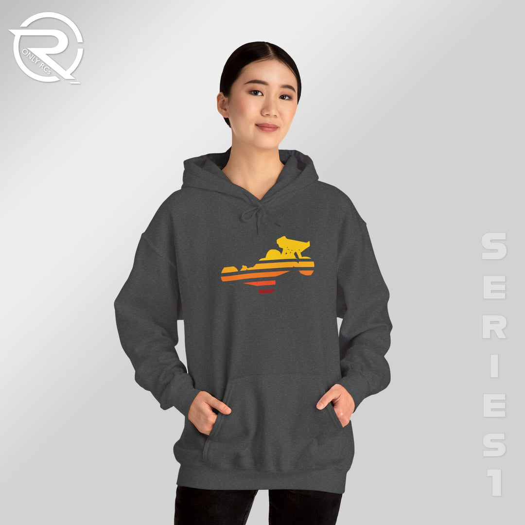 OnlyRCs - Sunset Fade Buggy Unisex Heavy Blend™ Hooded Sweatshirt - Series 1