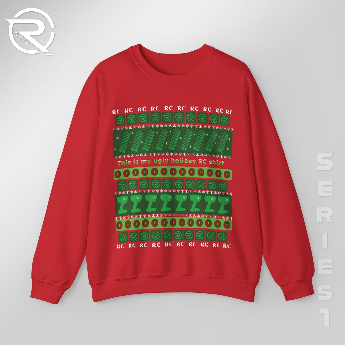 OnlyRCs - Ugly Holiday RC Unisex Heavy Blend™ Crewneck Sweatshirt - Series 1