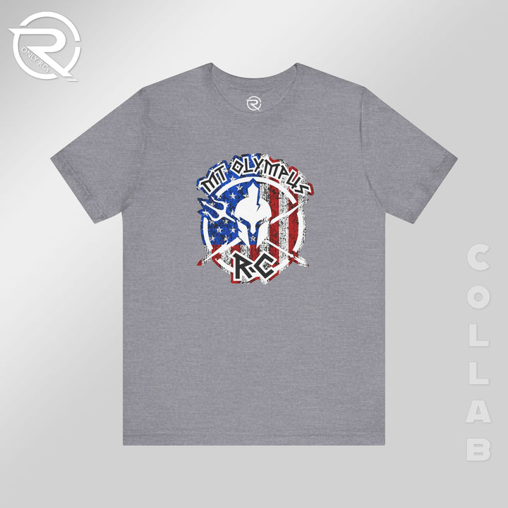 OnlyRCs - Mt. Olympus Patriotic Graphic Tee - Jersey Short Sleeve Collaboration