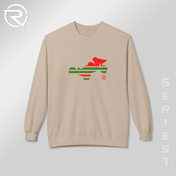 OnlyRCs - Holiday Buggy Midweight Softstyle Fleece Crewneck Sweatshirt - Series 1