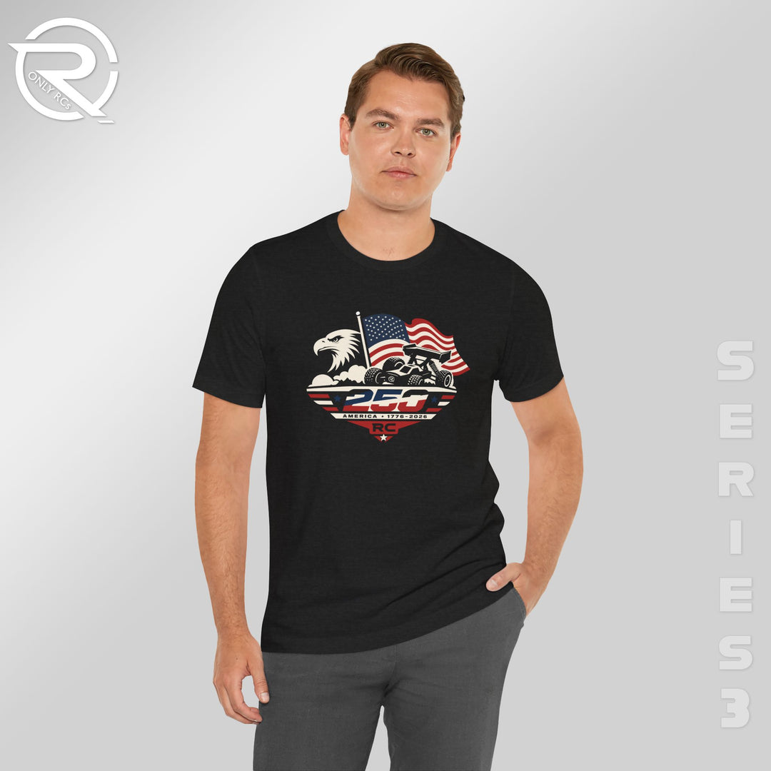 250th Anniversary Patriotic RC Racing T-Shirt