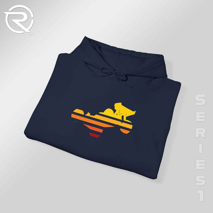 OnlyRCs - Sunset Fade Buggy Unisex Heavy Blend™ Hooded Sweatshirt - Series 1