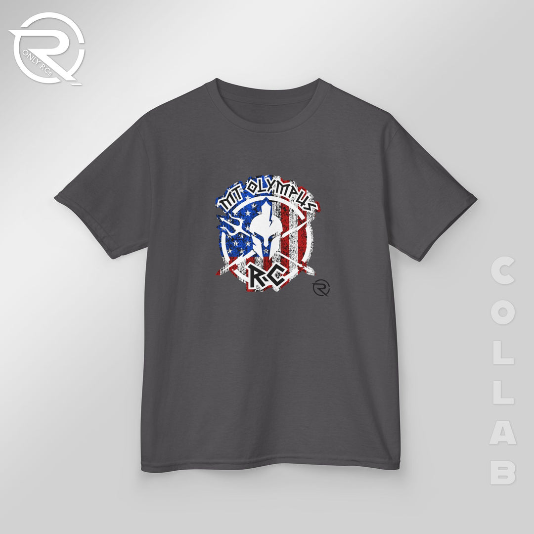 Mt. Olympus Kids Patriotic Heavy Cotton Tee - Collaboration