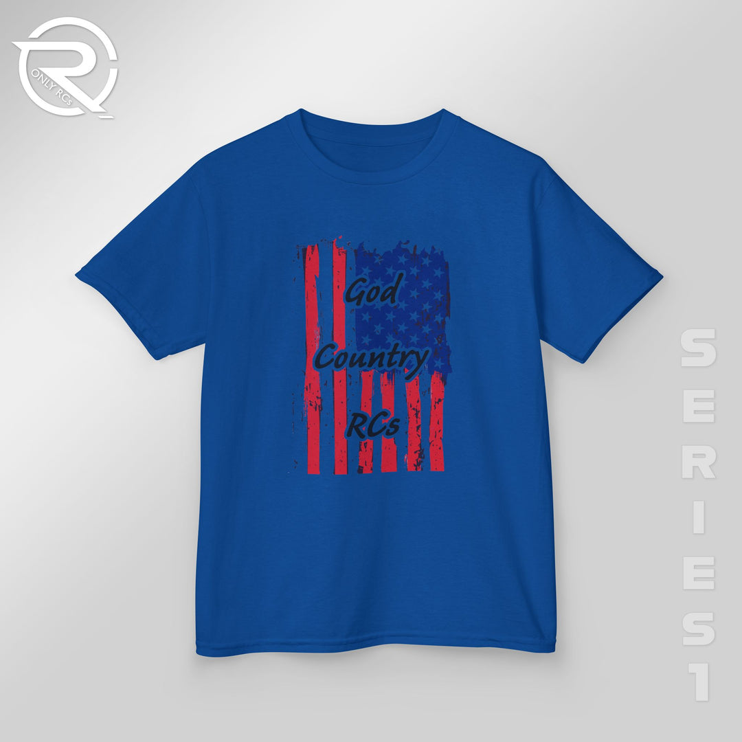 OnlyRCs - God Country RCs Youth Unisex Heavy Cotton Tee - Series 1