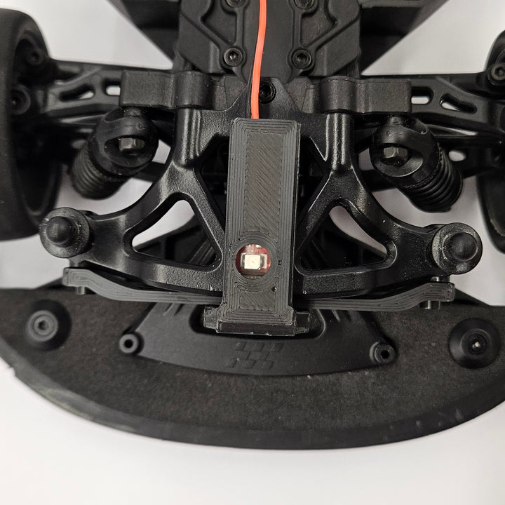 Losi NASCAR compatible Transponder mount compatible with Trackmate T1601rc Transponder