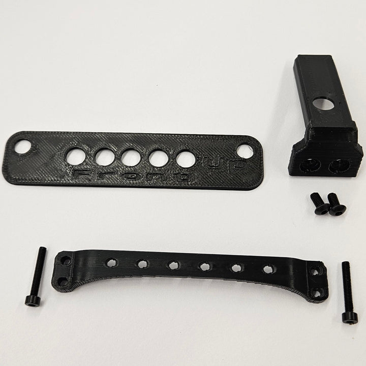 Losi NASCAR compatible Transponder mount compatible with Trackmate T1601rc Transponder
