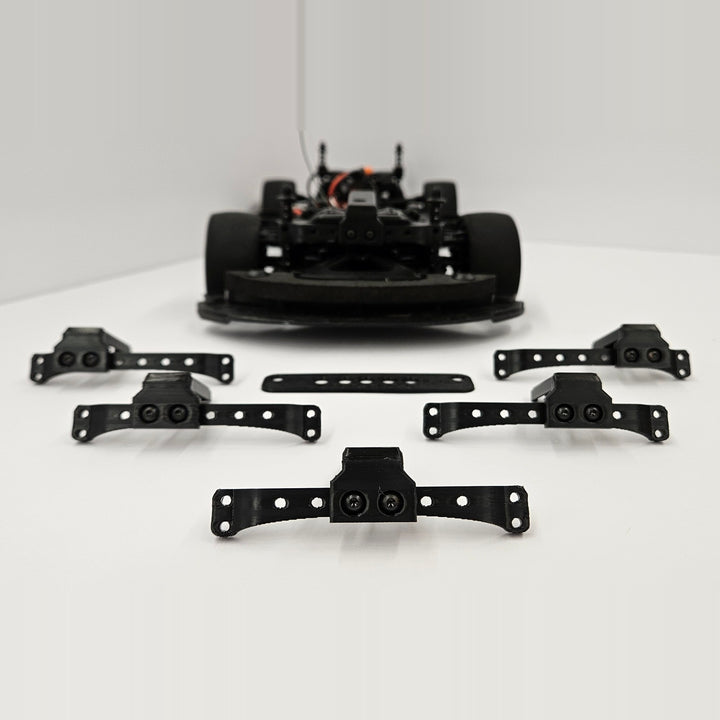 Losi NASCAR compatible Transponder mount compatible with Trackmate T1601rc Transponder